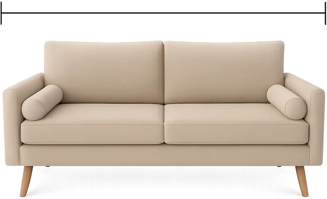 소파 사이즈 측정방법 안내