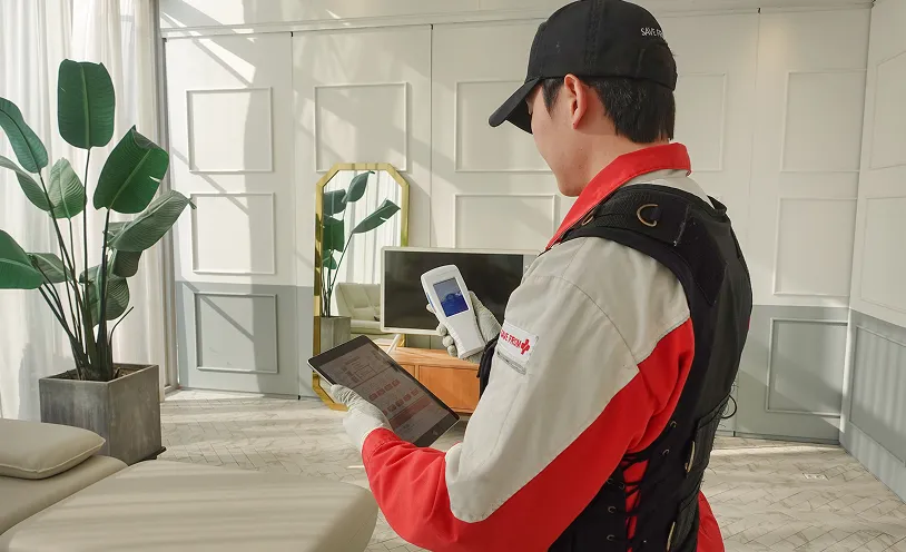 STEP 1 현장 진단 및 밀폐 작업