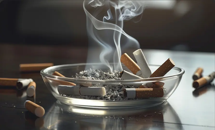 스며든 담배 냄새